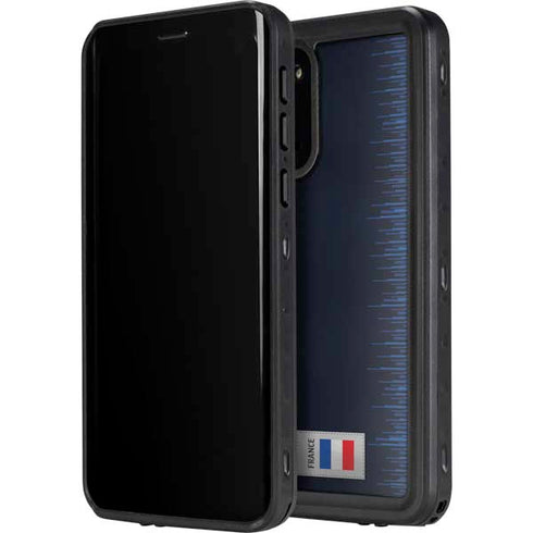 France Soccer Flag Galaxy S20 Plus Waterproof Case